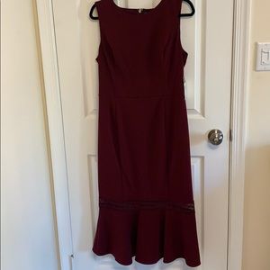 Wine Lauren Ralph Lauren Dress